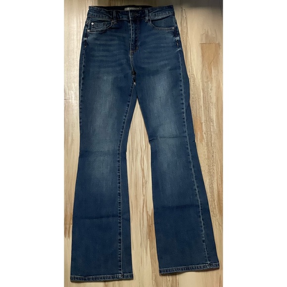 Tractr Bootcut Highrise Denim Jeans Blue Size 2/26 - Picture 6 of 9